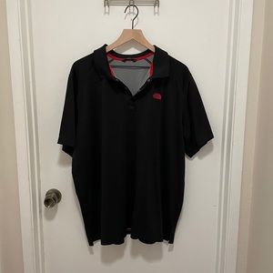 NorthFace Polo Black XXL